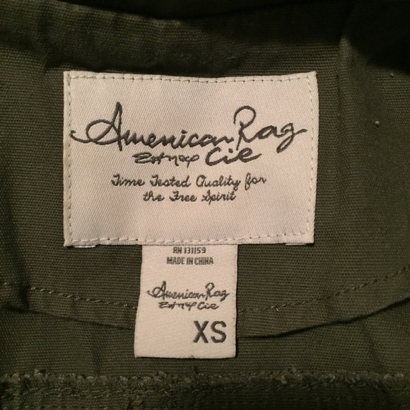 American Rag Green Utility Vest - Picture 4 of 5